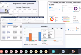 Screenshot of Connect+Learn session on MS Teams.