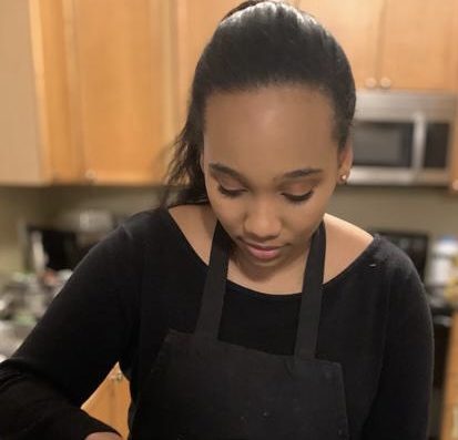 Brittani Holder baking