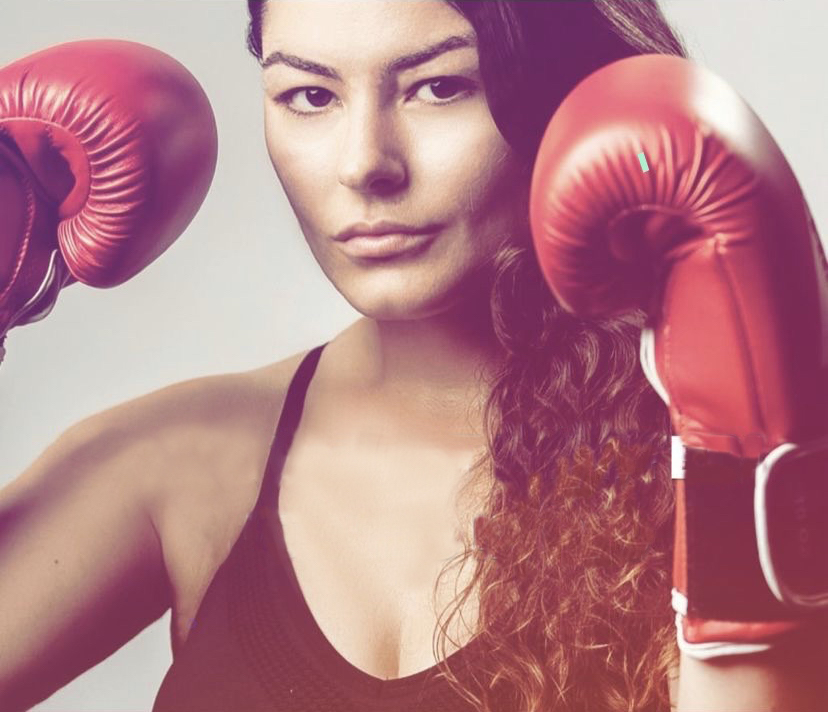 Ashley Langille boxing