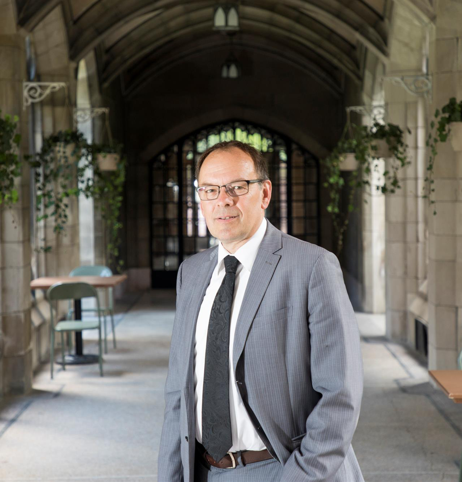 Bo Wandschneider on U of T campus.