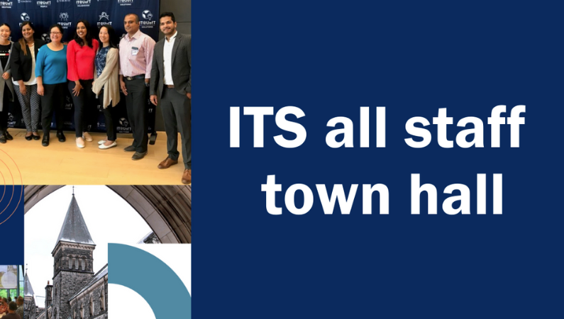 ITS all staff town hall