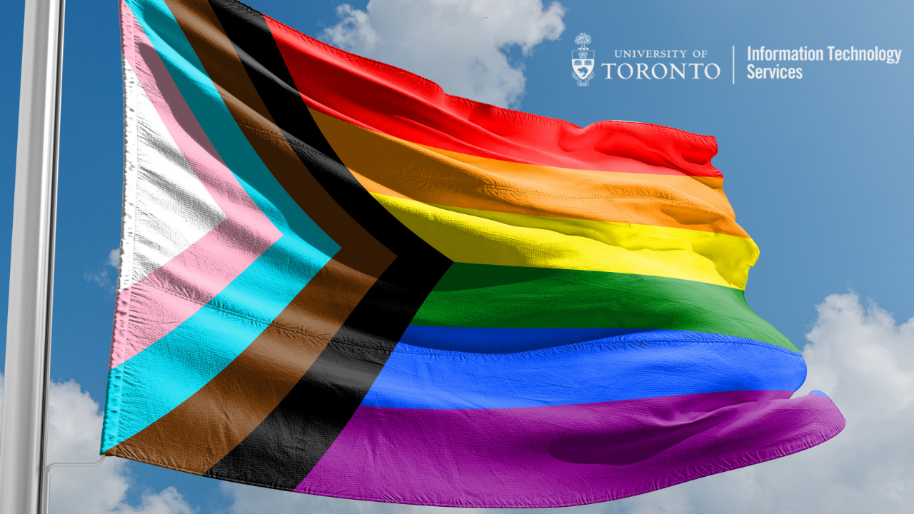 ITS Pride virtual meeting background