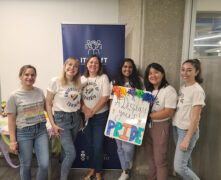 Education, Awareness & Culture team celebrated tri-campus inclusivity with #DisplayYourPride.
