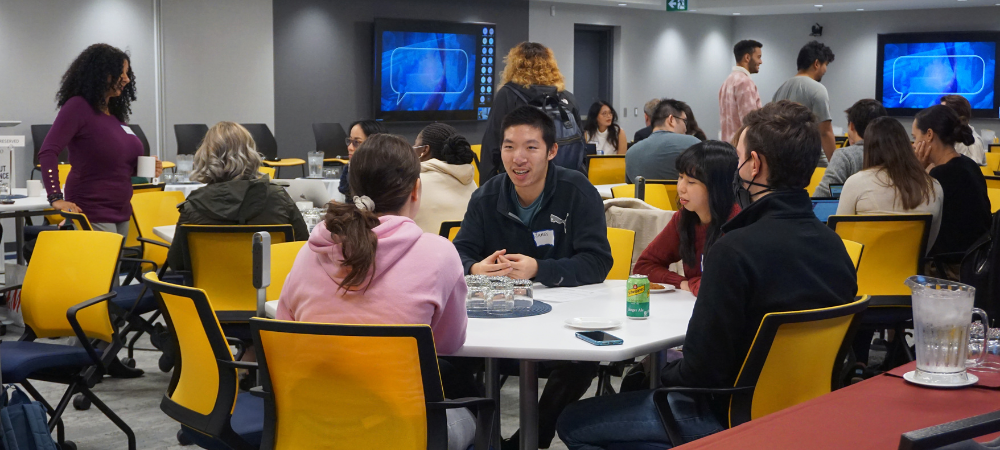 Students participating at the Securing our Future: Bridging the Cyber Security Talent Gap event.