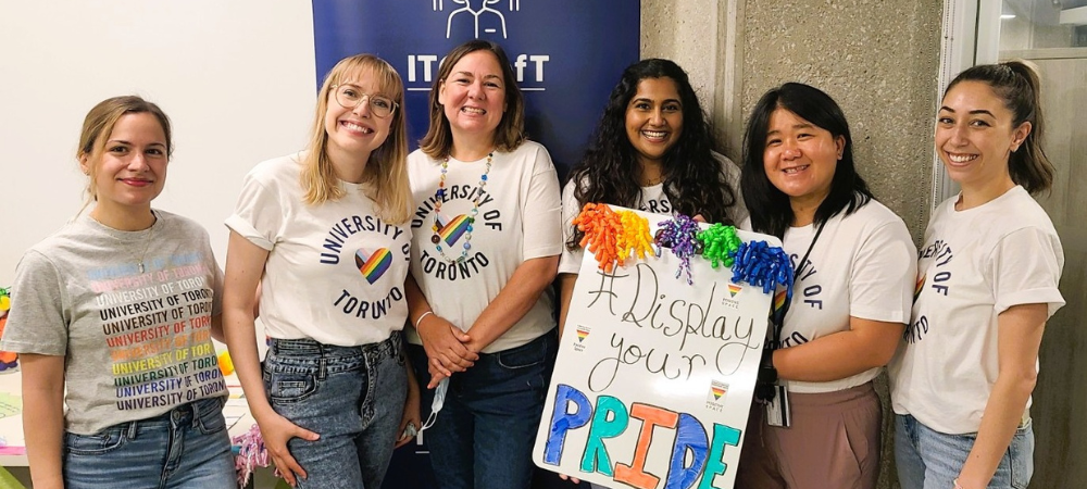 Education, Awareness & Culture team celebrated tri-campus inclusivity with #DisplayYourPride.