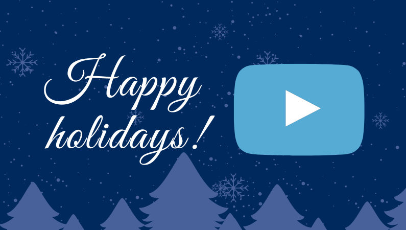 Happy holidays!