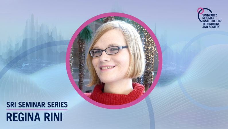 SRI Seminar Series: Regina Rini
