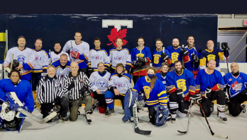ITS co-ed hockey event
